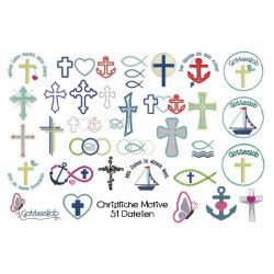 Stickserie - Christliche Motive